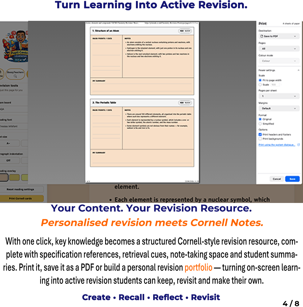 4 Turn Learning Into Active Revision